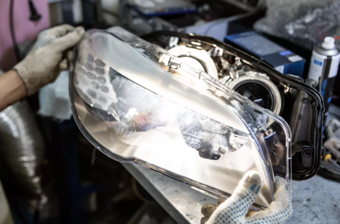 Замена стекол фар