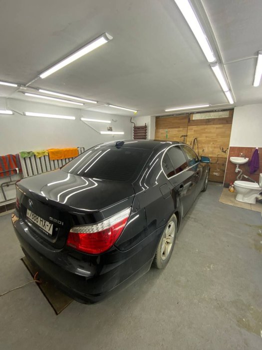 BMW E60, пленка Carbon 15%